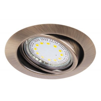Lite circle spot adj.GU10 LED3x3W bronze