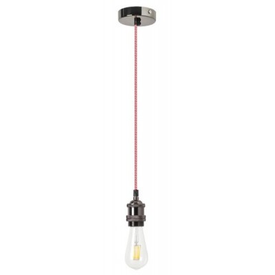 Fixy fix pendant, dark chrome