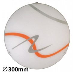 Soley ceiling D30 E27 60W orange