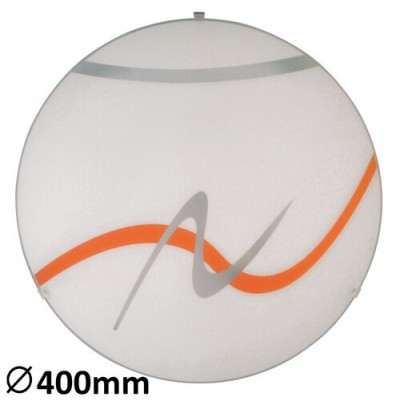 Soley ceiling D40 E27 2x60W orange