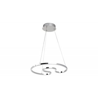 Melora, függeszték, LED 30W, króm