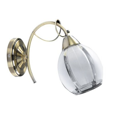 Joel wall lamp E27 60W, bronz