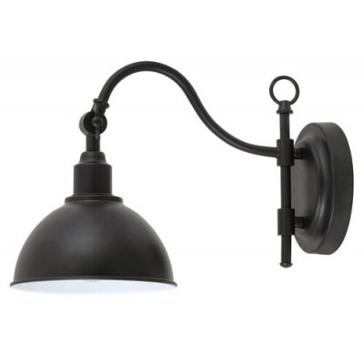 Marc wall lamp, E27x max 25W, matt black