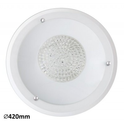 Patricia ceilingE27 3xmax40W transparent