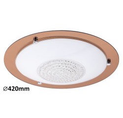 Patricia ceil. E27 3x40W transp/rosegold Patricia ceil. E27 3x40W transp/rosegold