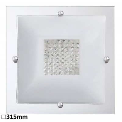 Deborah ceiling E27 2xmax40W transparent