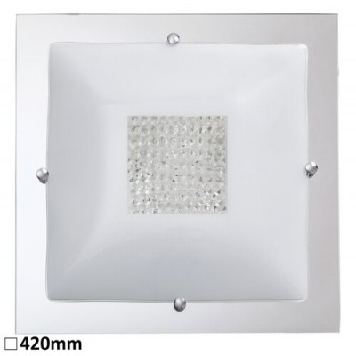 Deborah ceiling E27 3xmax40W transparent