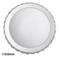 Michelle ceiling lamp LED 18W chrome