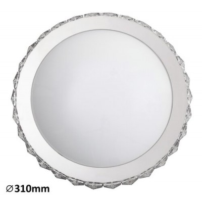 Michelle ceiling lamp LED 18W chrome