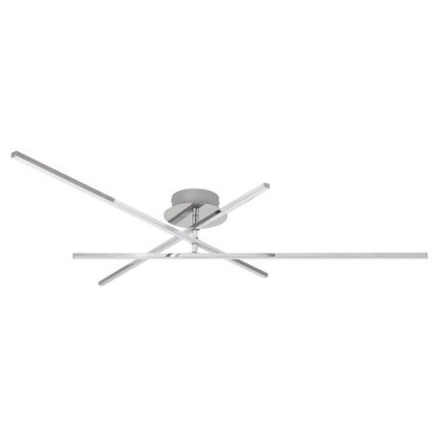 Meredith ceiling 3tube LED 18W chrome