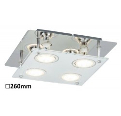 Naomi ceiling lamp 4xGU10 5W, chrome