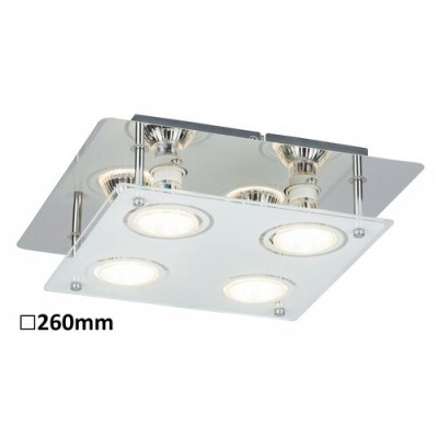 Naomi ceiling lamp 4xGU10 5W, chrome Naomi ceiling lamp 4xGU10 5W, chrome