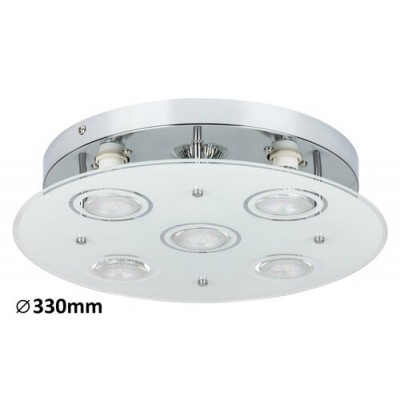 Naomi ceiling D33 5xGU10 5W, chrome Naomi ceiling D33 5xGU10 5W, chrome