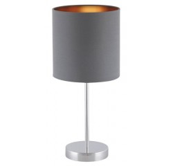 Monica desk E27 1x60W,grey/gold/chrome Monica desk E27 1x60W,grey/gold/chrome