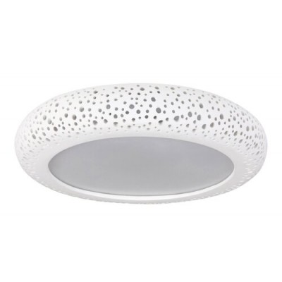 Holden gypsum ceiling E27 4x25W,white