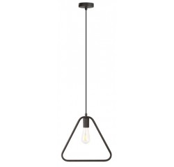 Levi pendant triangular E27 max60W black