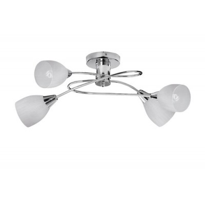 Amy ceiling lamp E14 4x60W, chrome