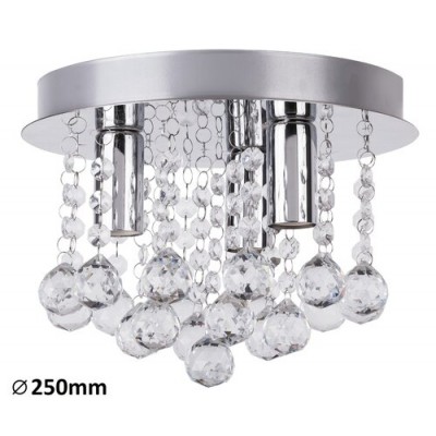 Corinna ceiling D25 E14 3x max40W chrome