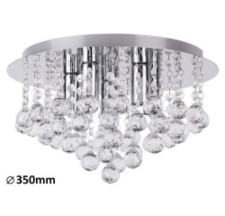 Corinna ceiling D35 E14 5x max40W chrome Corinna ceiling D35 E14 5x max40W chrome