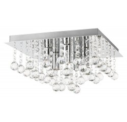 Corinna ceiling 35*35 E14 5x40W chrome