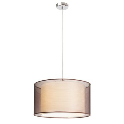 Anastasia pendant E27 max60W chrome/brwn