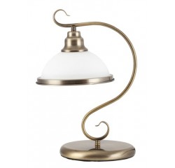 Elisett table lamp E27 1x60W bronz