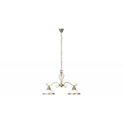 Elisett 2arm pendant E27 2x60W bronz Elisett 2arm pendant E27 2x60W bronz