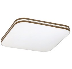 Oscar ceiling, square30, LED 18W, brown