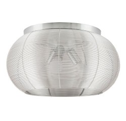 Meda ceiling lamp E27, 3x60W, silver