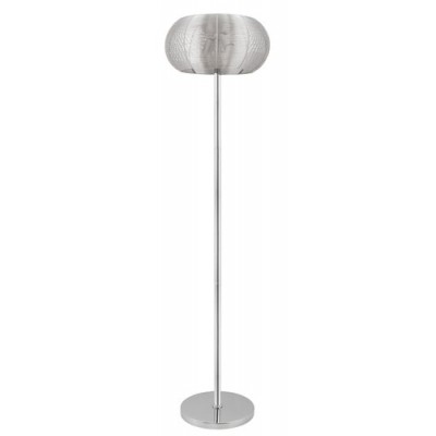 Meda floor lamp,E27 2x60W, silver