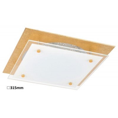 June ceiling,LED18W,goldfoiled/white