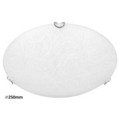 Tanner ceiling,250x45mm,LED12W,w./chrome