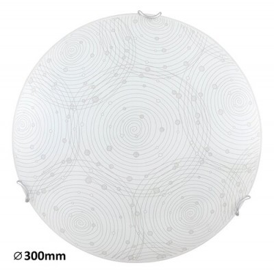 Andra ceiling,300x58mm,LED12W,w/chrome