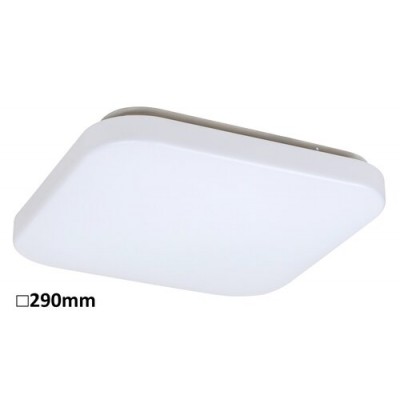 Rob ceiling,w.bulb,LED20W,IP20,sq.wht Rob ceiling,w.bulb,LED20W,IP20,sq.wht