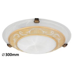 Laretta ceiling D30 E27 60W bronz clip