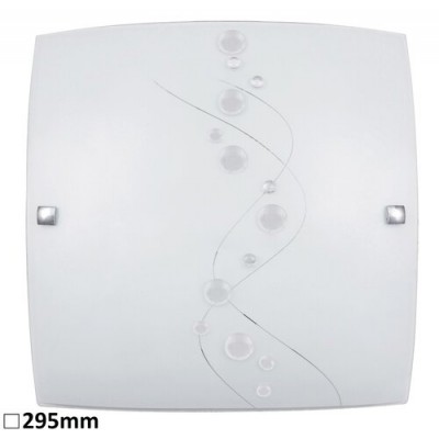 Ruby ceiling295*295 E27 60W trans,whit