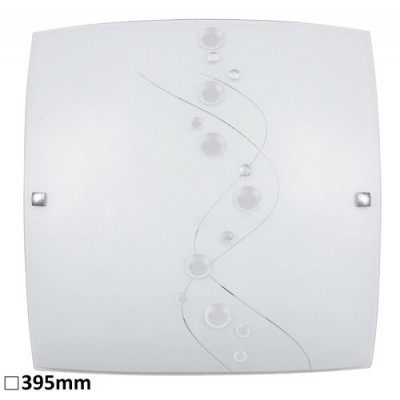 Ruby ceiling395*395 E27 2*60W trans,whit