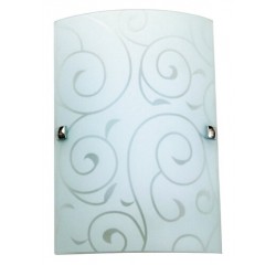 Harmony lux wall 260x180 E27 60W opal