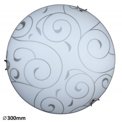 Harmony lux ceilingD30 E27 60Wchrm/white Harmony lux ceilingD30 E27 60Wchrm/white