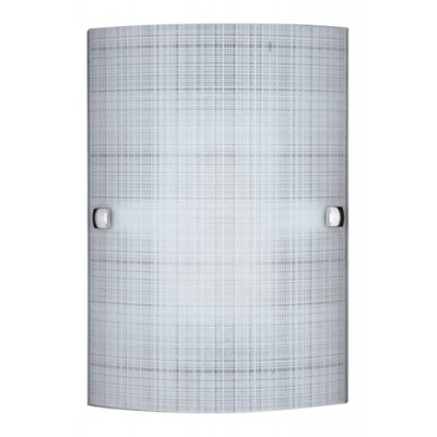 Scottie wall. 260x180 E27 60W wht/chrome