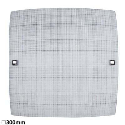 Scottie ceiling 300x300 E27 60W wht/chr Scottie ceiling 300x300 E27 60W wht/chr