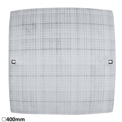 Scottie ceiling400x400 E27 2x60W wht/chr Scottie ceiling400x400 E27 2x60W wht/chr