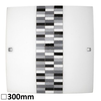 Domino ceiling300x300 E27 60Wblc/wht