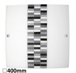 Domino ceiling400x400E27 2x60Wblc/wht/gr Domino ceiling400x400E27 2x60Wblc/wht/gr