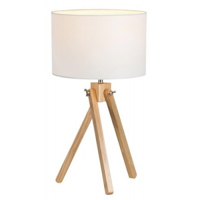 Soren desk lamp E14 40W white+natural