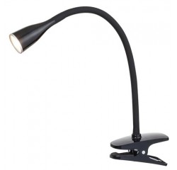Jeff clip desk LED 4,5W,black Jeff clip desk LED 4,5W,black
