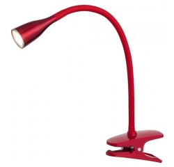 Jeff clip desk LED 4,5W,claret Jeff clip desk LED 4,5W,claret