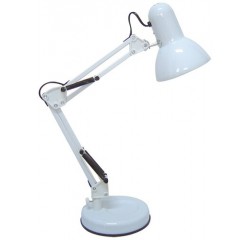 Samson table E27 60W, white