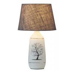 Dora desk lamp E27 max40W whit/grey tree Dora desk lamp E27 max40W whit/grey tree