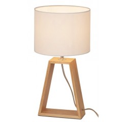 Freya desk lamp E14 40W natural/beech